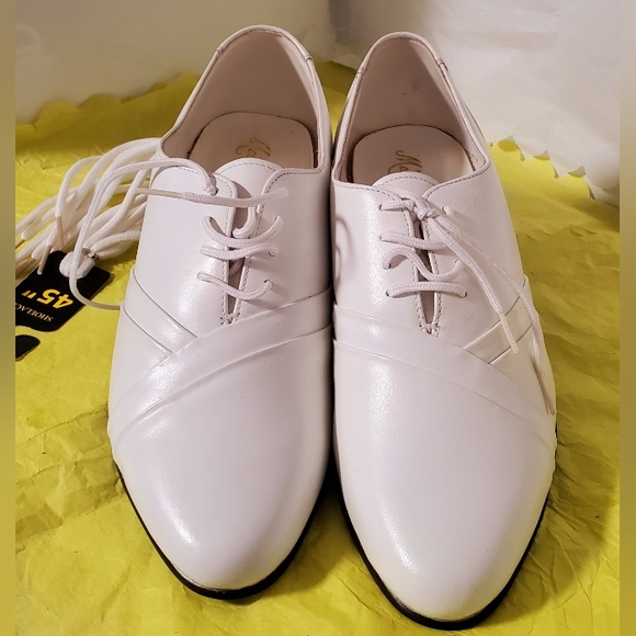 Madison Ave White Leather Men Shoes main image 6